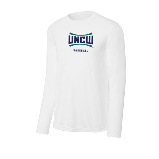 UNC Wilmington - NCAA Baseball : Kevin Jones II - Activewear Long Sleeve T-Shirt-0