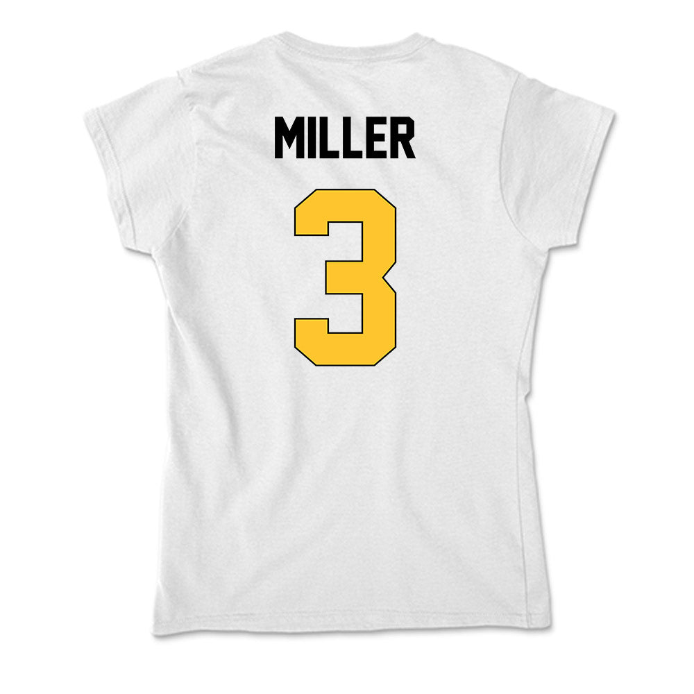  - NCAA Softball : Chloe Miller - Soft Style Women’s T-Shirt-1