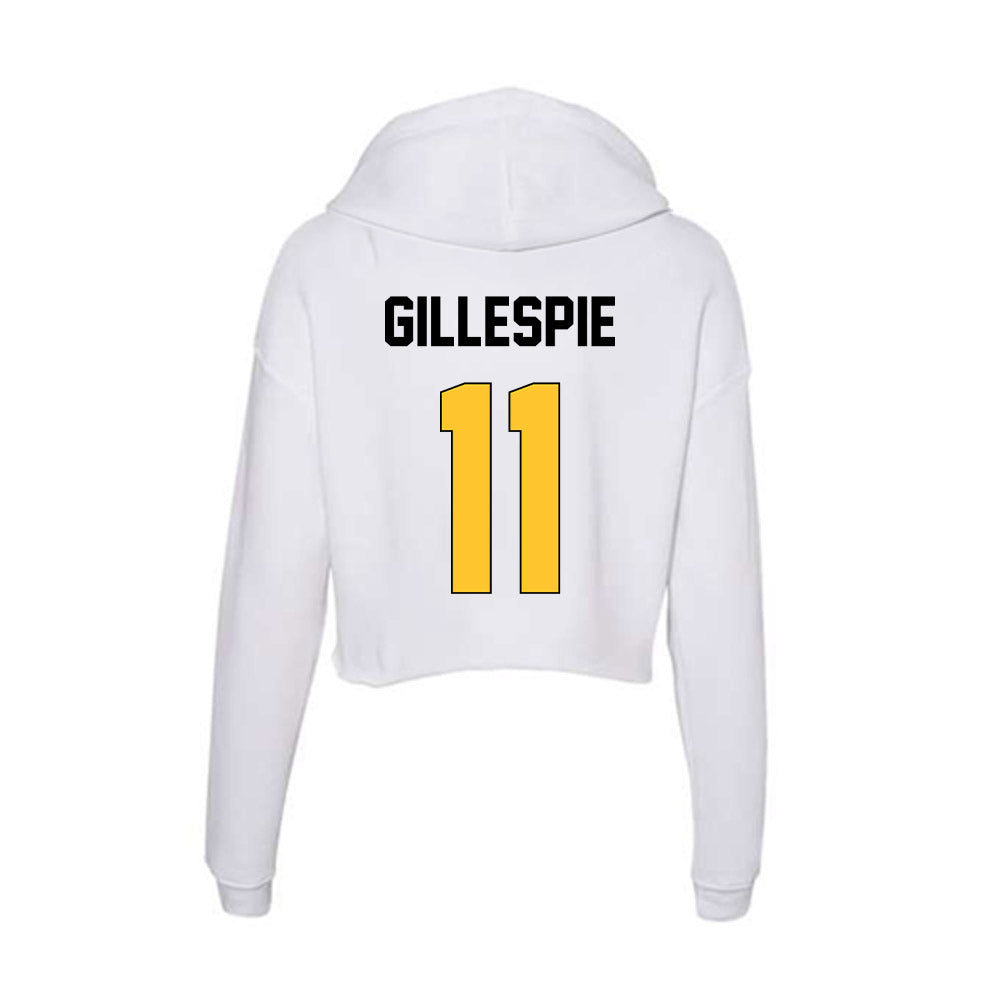 Southern Miss - NCAA Baseball : Davis Gillespie - Women's Crop Fleece Hoodie-1