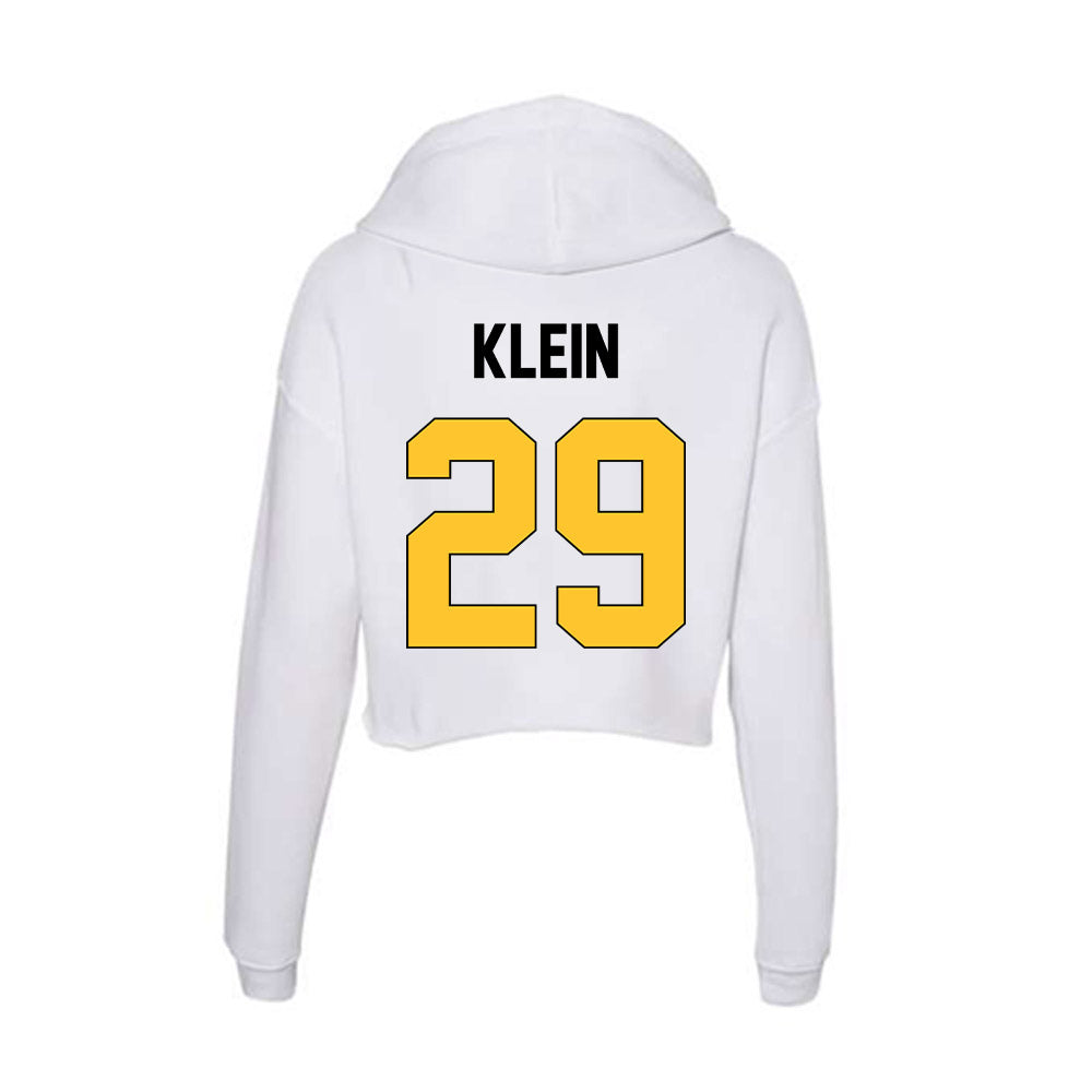 Southern Miss - NCAA Football : Jackson Klein - Women's Crop Fleece Hoodie-1