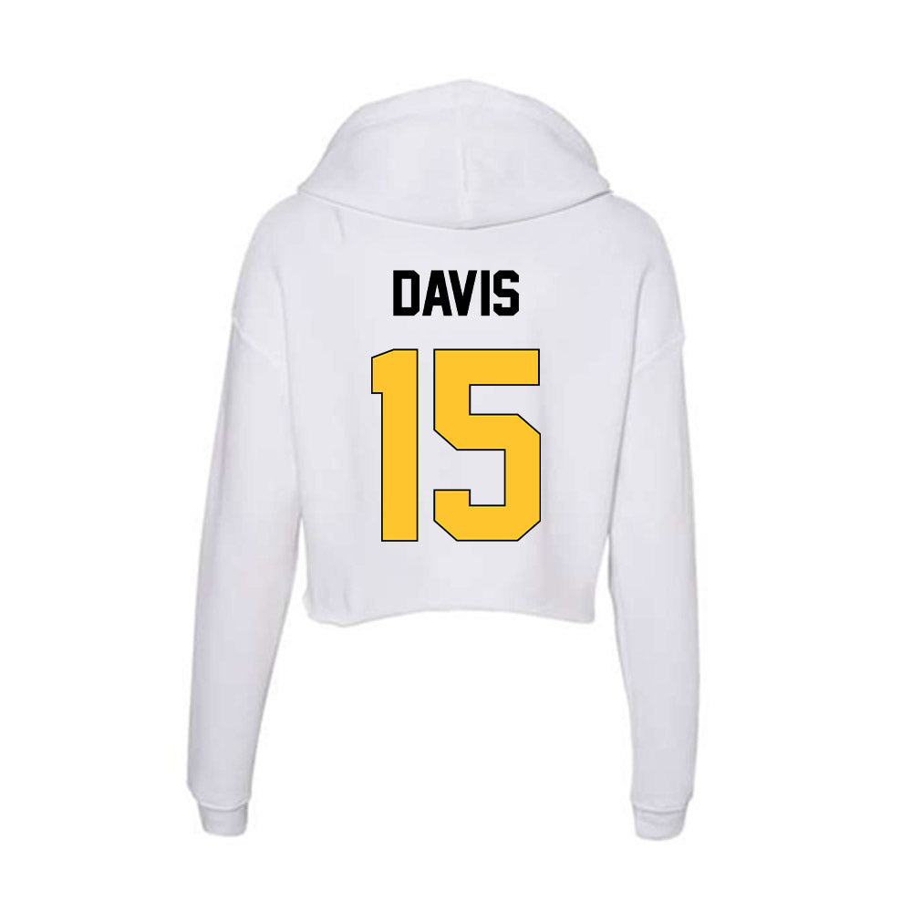 Southern Miss - NCAA Football : Kyle Davis - Women's Crop Fleece Hoodie-1