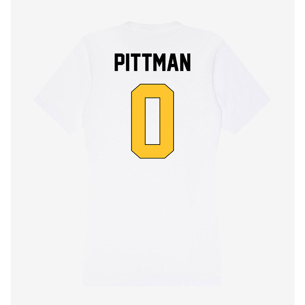 Southern Miss - NCAA Football : Jeffery Pittman - Women's V-Neck T-Shirt-1