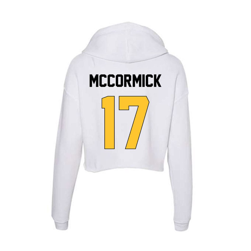 Southern Miss - NCAA Football : Kyle McCormick - Women's Crop Fleece Hoodie-1