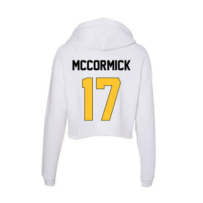 Southern Miss - NCAA Football : Kyle McCormick - Women's Crop Fleece Hoodie-1