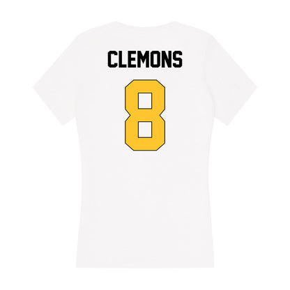 Southern Miss - NCAA Football : Jalil Clemons - Women's V-Neck T-Shirt-1