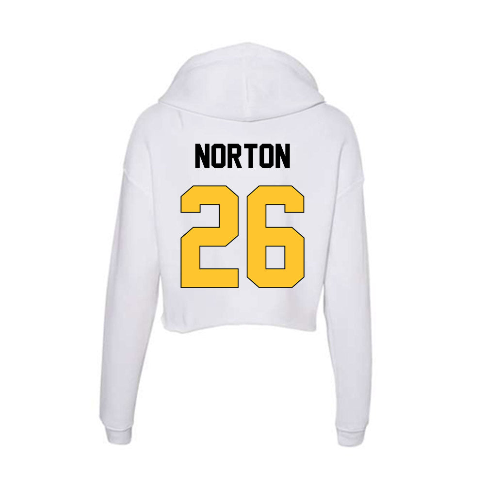 Southern Miss - NCAA Baseball : Jace Norton - Women's Crop Fleece Hoodie-1