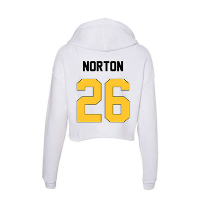 Southern Miss - NCAA Baseball : Jace Norton - Women's Crop Fleece Hoodie-1
