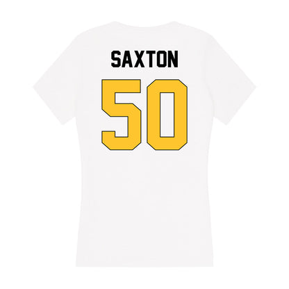 Southern Miss - NCAA Football : Will Saxton - Women's V-Neck T-Shirt-1