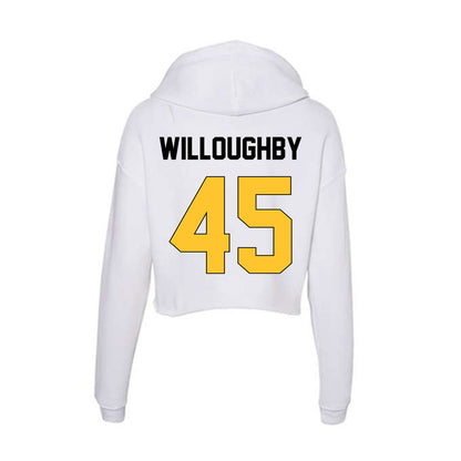 Southern Miss - NCAA Baseball : Brooks Willoughby - Women's Crop Fleece Hoodie-1