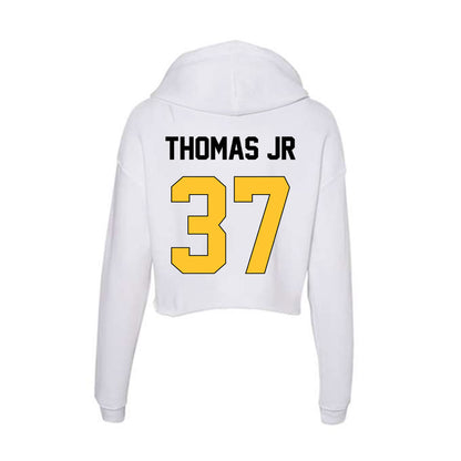 Southern Miss - NCAA Football : Eric Thomas Jr - Women's Crop Fleece Hoodie-1