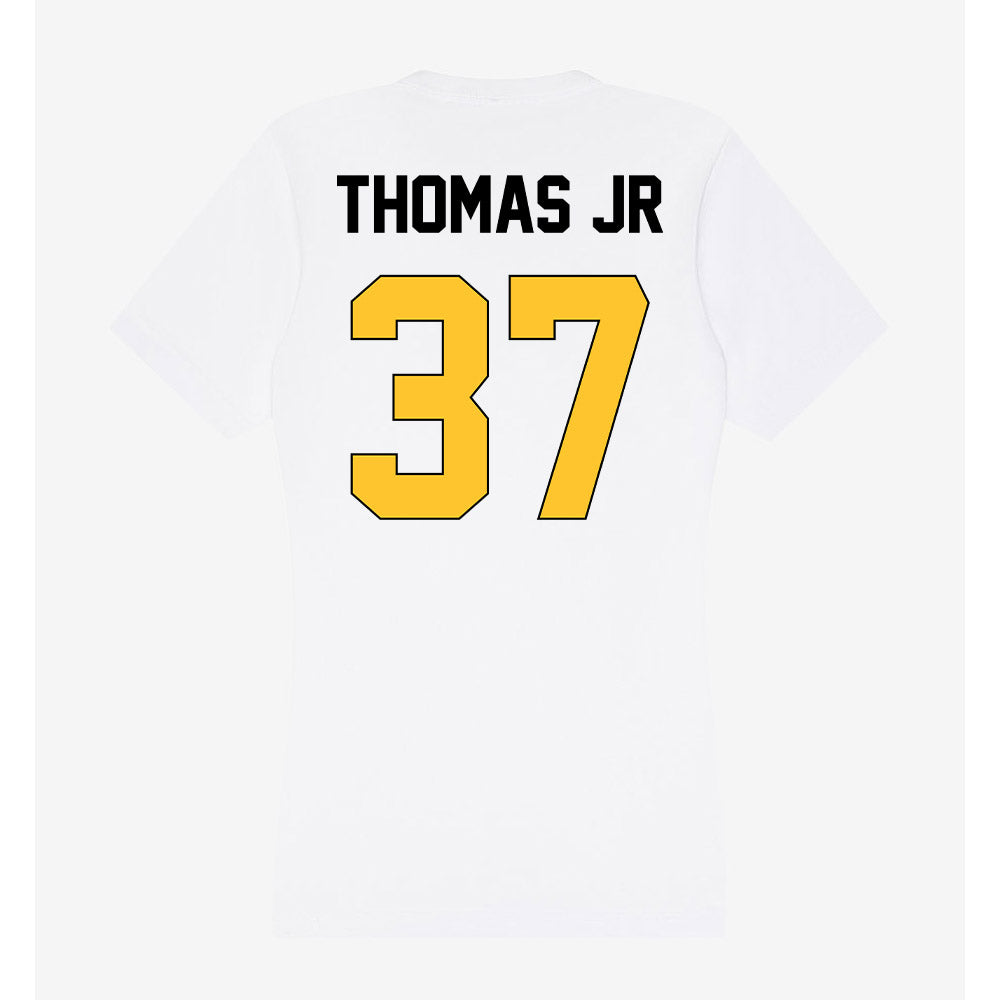 Southern Miss - NCAA Football : Eric Thomas Jr - Women's V-Neck T-Shirt-1