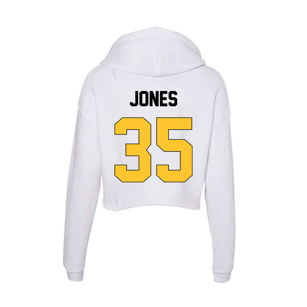 Southern Miss - NCAA Football : Christopher Jones - Women's Crop Fleece Hoodie-1