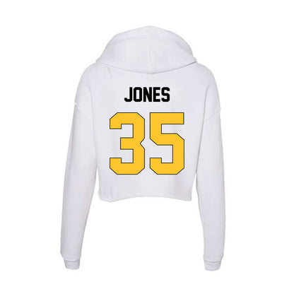 Southern Miss - NCAA Football : Christopher Jones - Women's Crop Fleece Hoodie-1