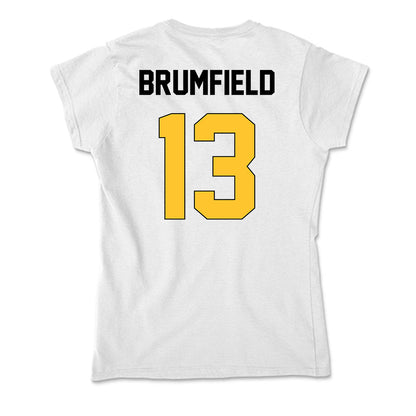 Southern Miss - NCAA Men's Basketball : Dylan Brumfield - Soft Style Women’s T-Shirt-1