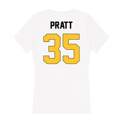 Southern Miss - NCAA Baseball : Logan Pratt - Women's V-Neck T-Shirt-1