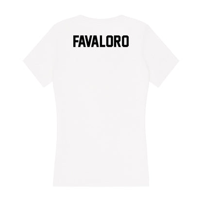 Southern Miss - NCAA Men's Track & Field : Kaleb Favaloro - Women's V-Neck T-Shirt-1