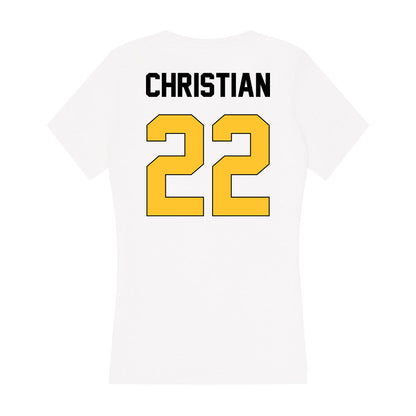 Southern Miss - NCAA Softball : Olivia Christian - Women's V-Neck T-Shirt-1
