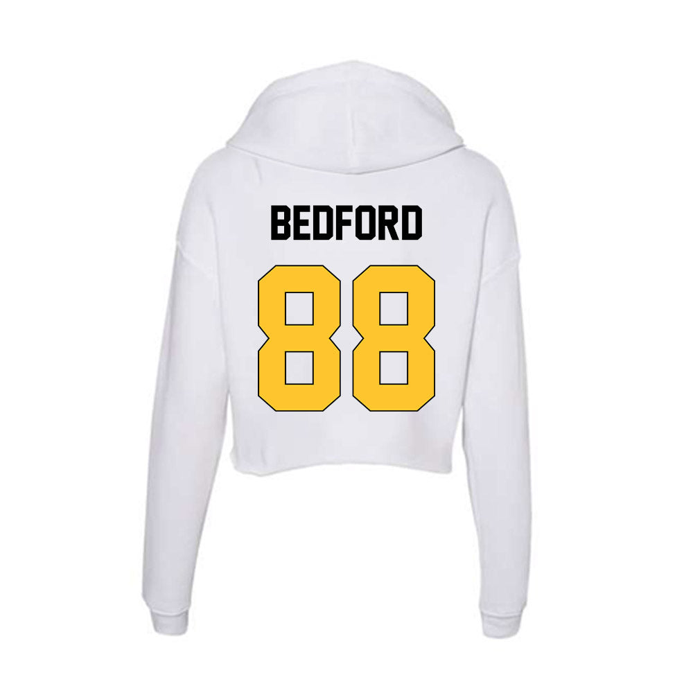 Southern Miss - NCAA Football : Terron Bedford - Women's Crop Fleece Hoodie-1