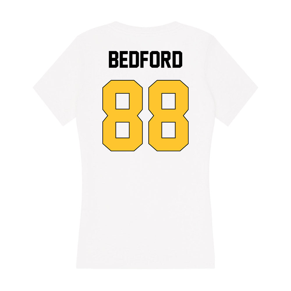 Southern Miss - NCAA Football : Terron Bedford - Women's V-Neck T-Shirt-1
