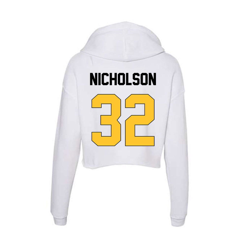 Southern Miss - NCAA Football : Fredrick Nicholson - Women's Crop Fleece Hoodie-1