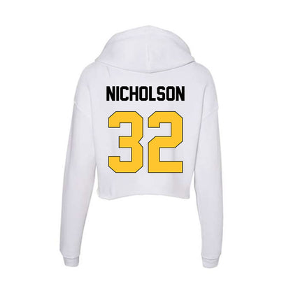 Southern Miss - NCAA Football : Fredrick Nicholson - Women's Crop Fleece Hoodie-1