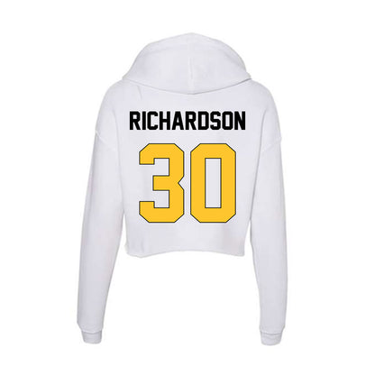 Southern Miss - NCAA Baseball : Cole Richardson - Women's Crop Fleece Hoodie-1