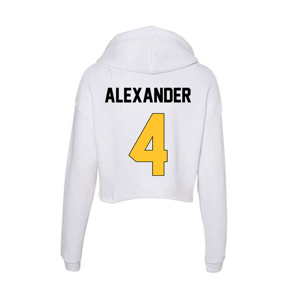 Southern Miss - NCAA Women's Track & Field : Jelese Alexander - Women's Crop Fleece Hoodie-1