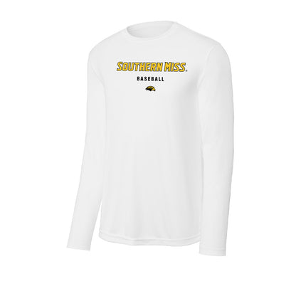 Southern Miss - NCAA Baseball : Drake Meeks - Activewear Long Sleeve T-Shirt-0