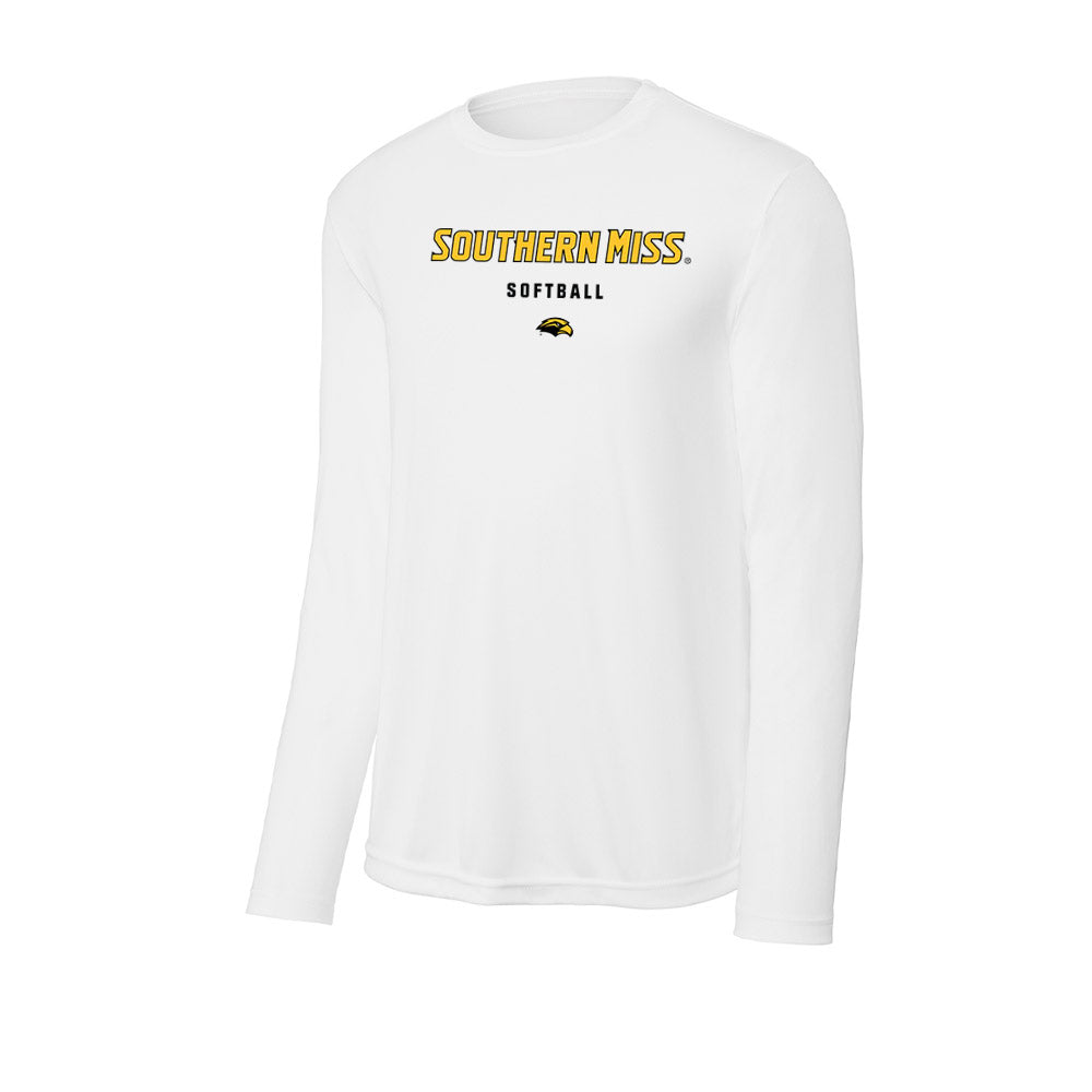 Southern Miss - NCAA Softball : Kayce Bennett - Activewear Long Sleeve T-Shirt-0