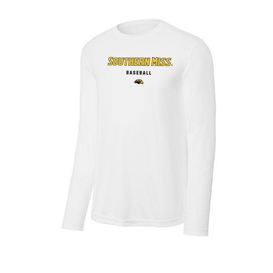 Southern Miss - NCAA Baseball : Caleb Hughes - Activewear Long Sleeve T-Shirt-0