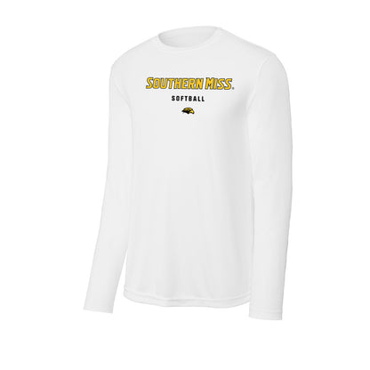 Southern Miss - NCAA Softball : Olivia Christian - Activewear Long Sleeve T-Shirt-0