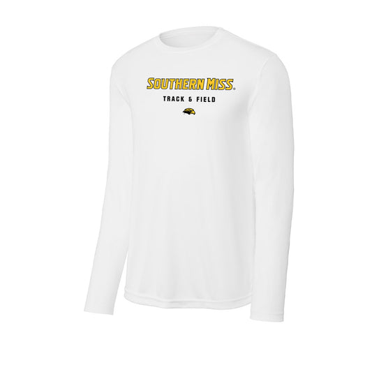 Southern Miss - NCAA Men's Track & Field : Clemon Jimerson III - Activewear Long Sleeve T-Shirt-0