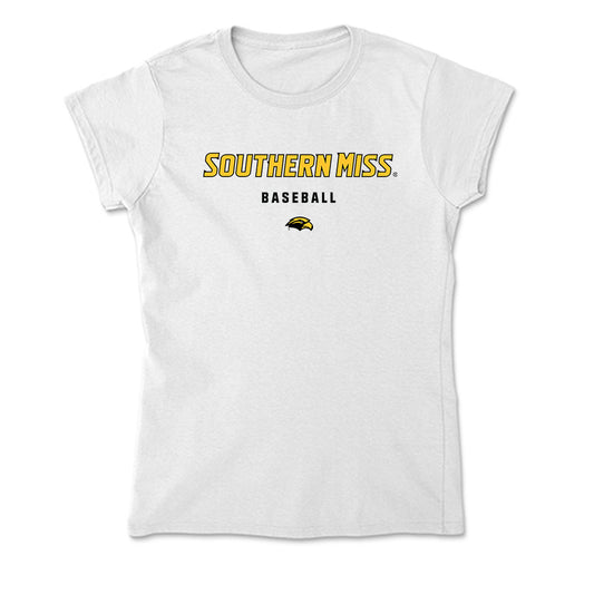 Southern Miss - NCAA Baseball : Ben Higdon - Soft Style Women’s T-Shirt-0