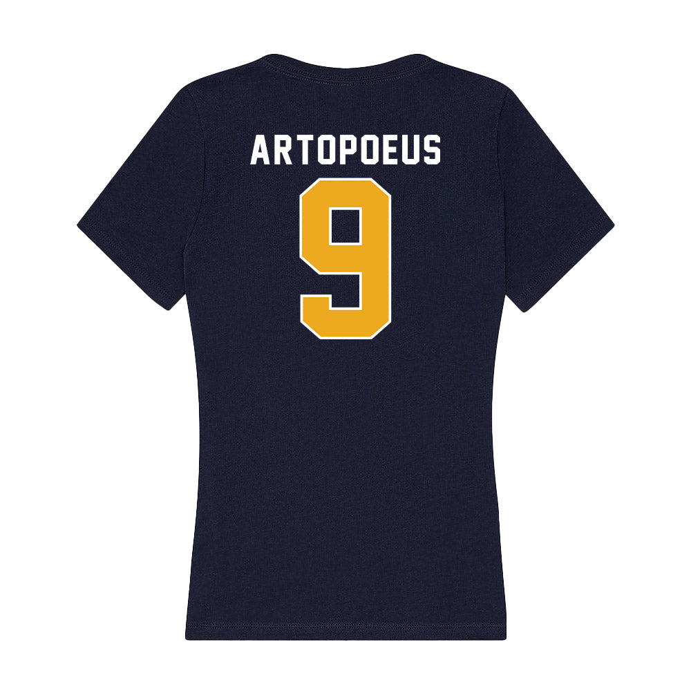 UTC - NCAA Football : Chase Artopoeus - Women's V-Neck T-Shirt-1