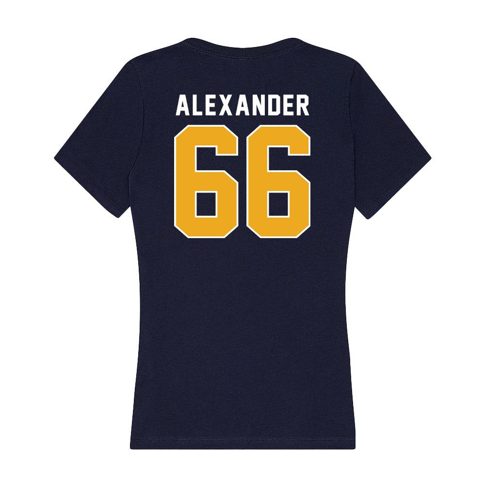 UTC - NCAA Football : Watts Alexander - Women's V-Neck T-Shirt-1