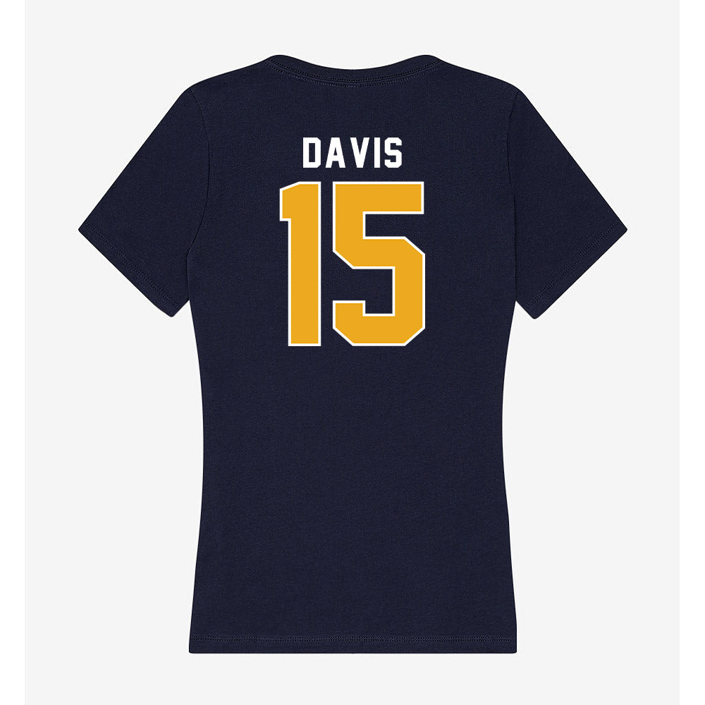 UTC - NCAA Football : Jordan Davis - Women's V-Neck T-Shirt-1