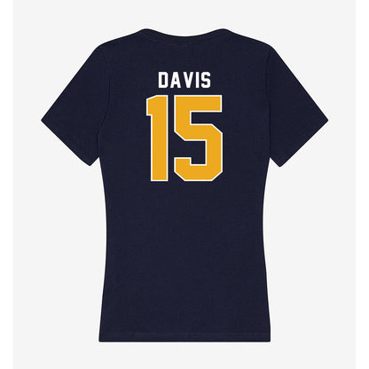 UTC - NCAA Football : Jordan Davis - Women's V-Neck T-Shirt-1