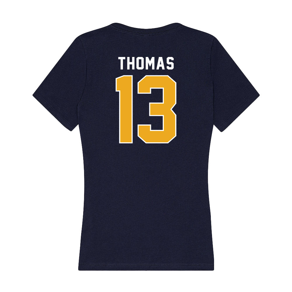 UTC - NCAA Women's Soccer : Paige Thomas - Women's V-Neck T-Shirt-1
