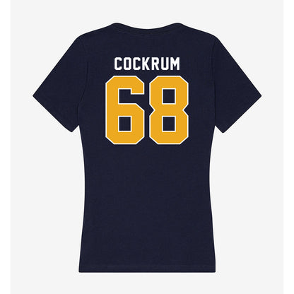 UTC - NCAA Football : KErius Cockrum - Women's V-Neck T-Shirt-1