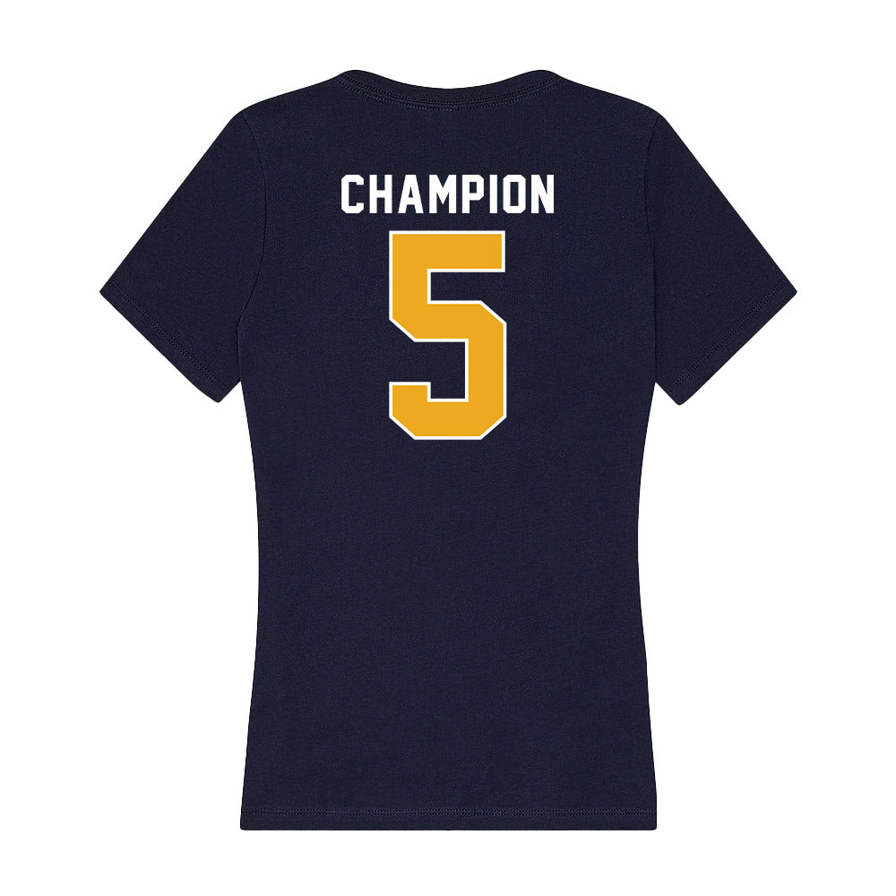 UTC - NCAA Men's Basketball : Frank Champion - Women's V-Neck T-Shirt-1