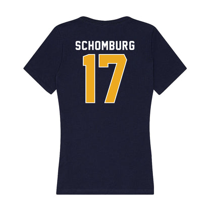 UTC - NCAA Football : Luke Schomburg - Women's V-Neck T-Shirt-1