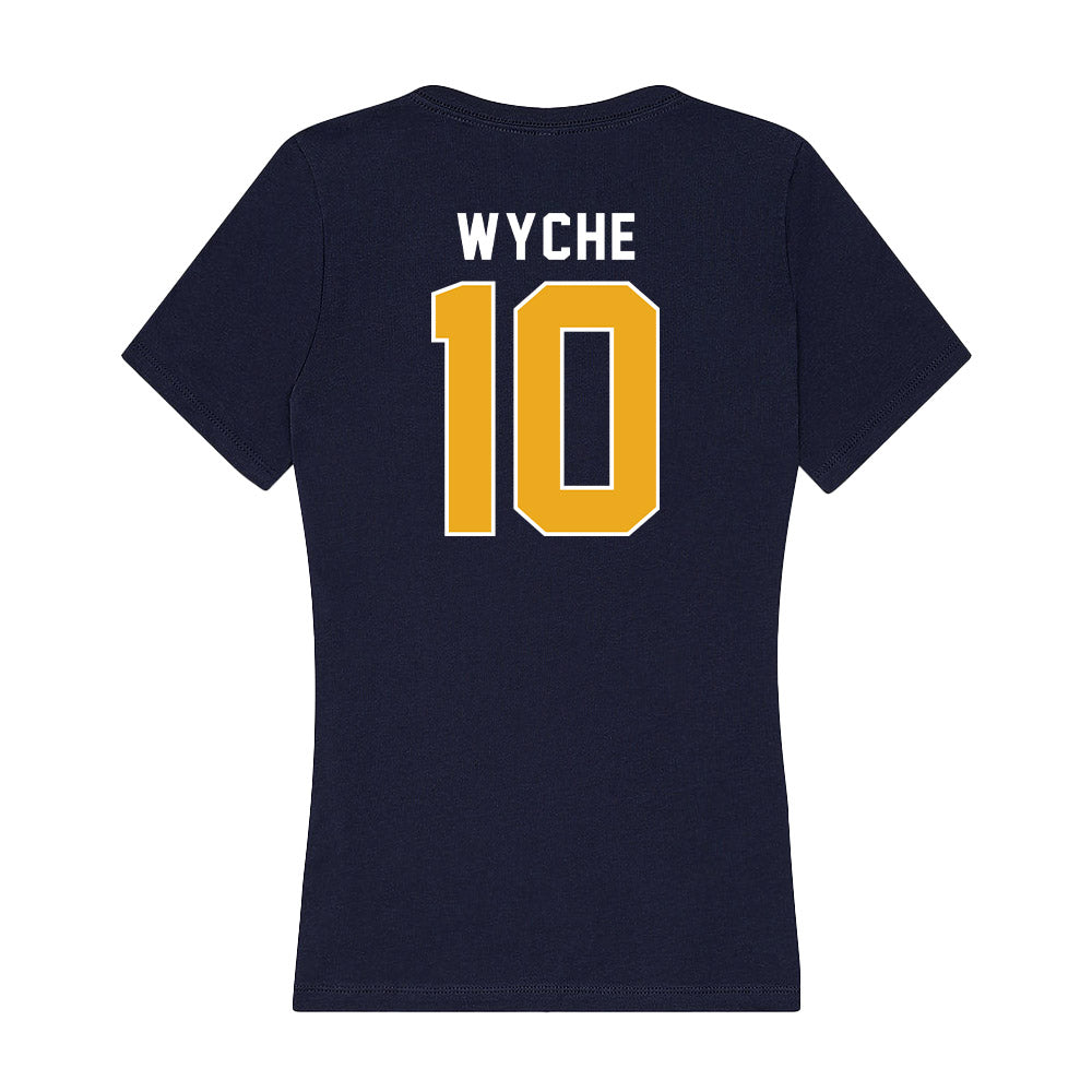 UTC - NCAA Football : Journey Wyche - Women's V-Neck T-Shirt-1