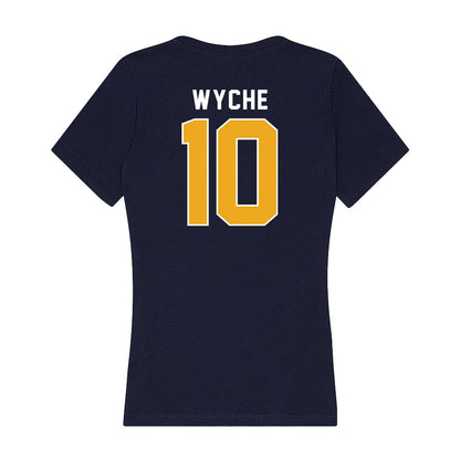 UTC - NCAA Football : Journey Wyche - Women's V-Neck T-Shirt-1