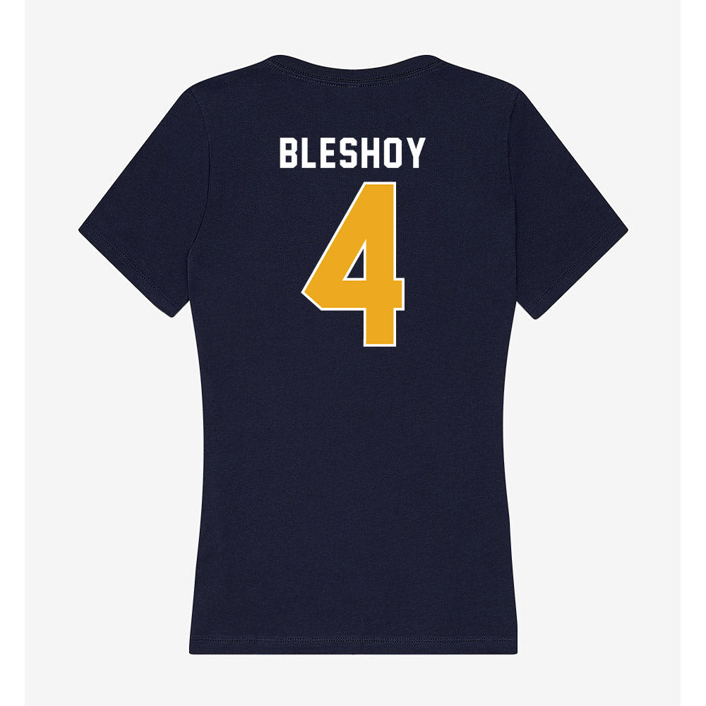 UTC - NCAA Men's Basketball : Zachary Bleshoy - Women's V-Neck T-Shirt-1