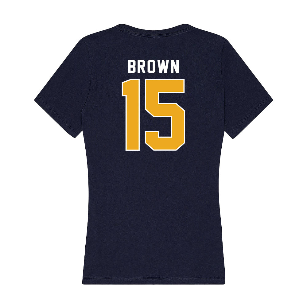 UTC - NCAA Football : Kam Brown - Women's V-Neck T-Shirt-1