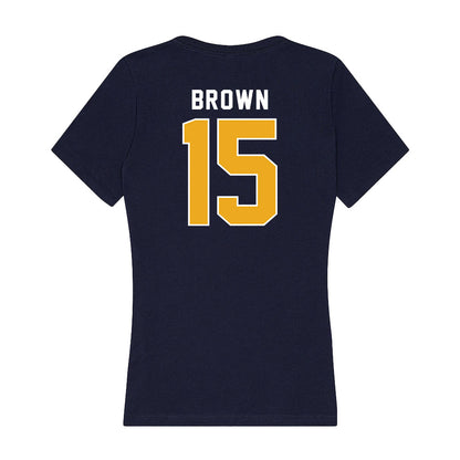 UTC - NCAA Football : Kam Brown - Women's V-Neck T-Shirt-1