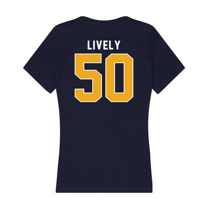 UTC - NCAA Football : Devin Lively - Women's V-Neck T-Shirt-1