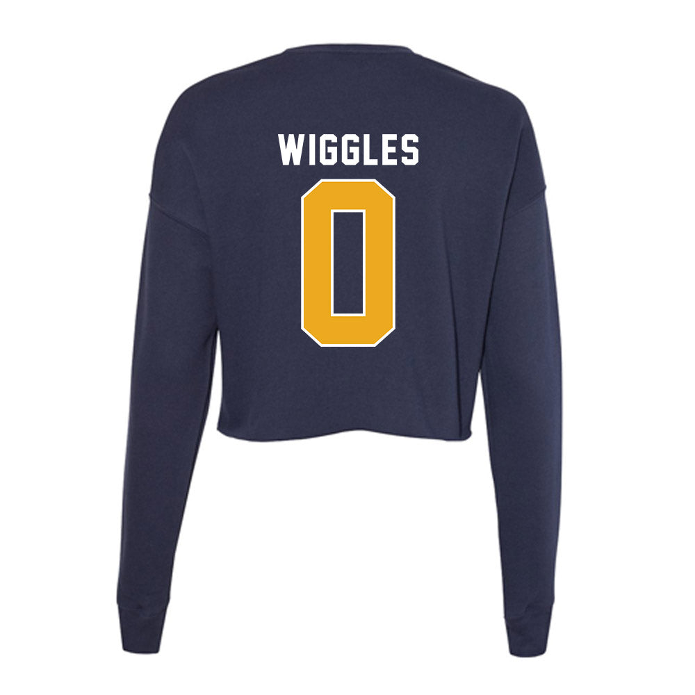 UTC - NCAA Football : Quay Wiggles - Women's Cropped Crew Fleece-1