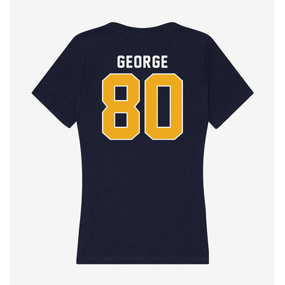 UTC - NCAA Football : Jaden George - Women's V-Neck T-Shirt-1