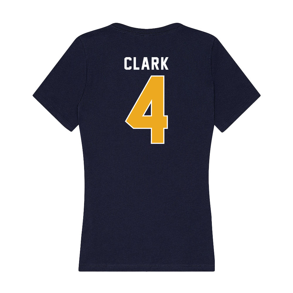 UTC - NCAA Beach Volleyball : Taylor Clark - Women's V-Neck T-Shirt-1